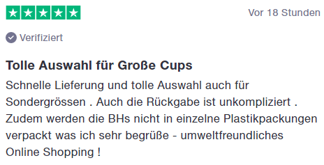 LACE: Große Cups