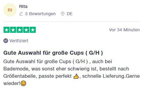 LACE: Große Cups