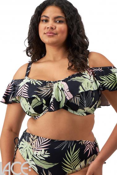 Elomi Swim - Tropical Retreat Bikini Bandeau BH I-L Cup