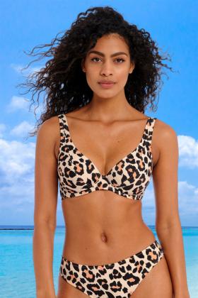 Freya Swim Jewel Cove Bandeau Bikini Top E-I cup PLAIN BLACK