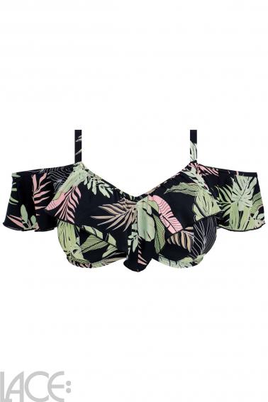 Elomi Swim - Tropical Retreat Bikini Bandeau BH I-L Cup